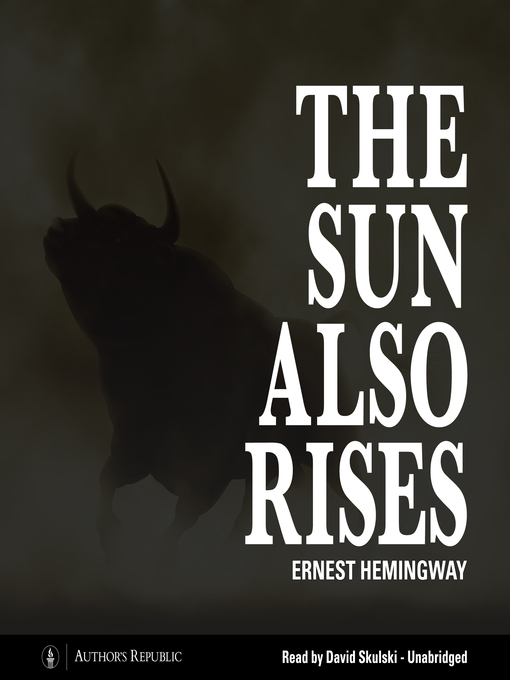 Cover image for The Sun Also Rises